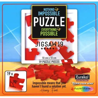 Eureka Puzzle Impossible jigsaws 19 anspruchsvolles Kartonspiel
