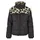 Puffer Jacke Beige/Schwarz 50