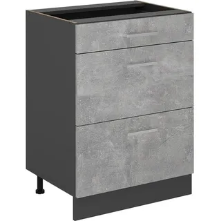 Vicco Schubladenschrank R-Line 60 x 0 x 0 cm Grau