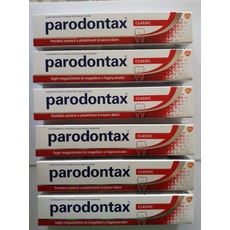 parodontax Classic Zahnpasta ohne Fluorid 75ml 6er Pack (6x 75ml)