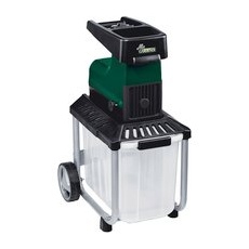 Mr. GARDENER Elektro-Leisehäcksler, grün/schwarz, 2300 W, 230 V - gruen | schwarz