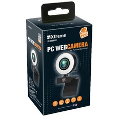 Xtreme videogames PC Webcam Full HD 1920 x 1080 LED Lampe Mikrofon 360° drehbar 33862