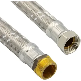 Diffusionsdichter Schlauch 500mm 25 x 33, 1" Mutter x 1" Mutter - Hellgrau