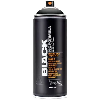 Montana Sprühlack Schwarz 0,4 l