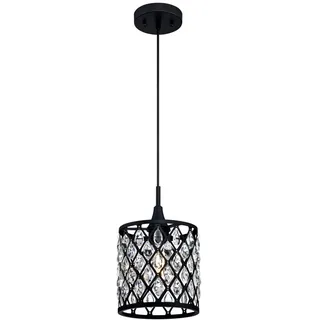 Westinghouse Waltz 1-flg. 19 cm rund schwarz Metall