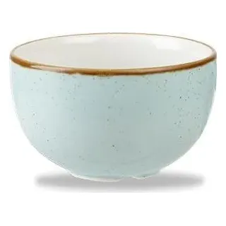 Churchill Super Vitrified Stonecast Duck Egg Zuckerdose 22,72Cl, 12 Stück, Entenei Blau, Rund