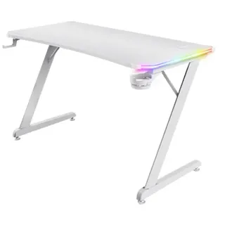 Trust GXT 709W Luminus Gaming-Tisch Weiß PC / Gamer