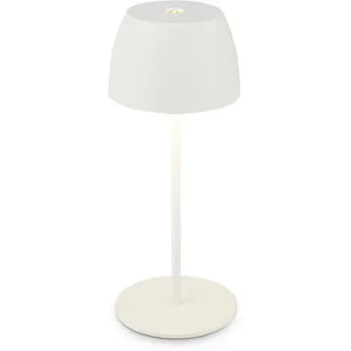 B.K.Licht Mini LED Tischlampe Weiß 2 St.