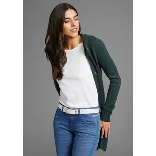 Ledergürtel LAURA SCOTT, Damen, Gr. 95, weiß, Rindsleder, unifarben mit Farbeinsatz, Gürtel Ledergürtel, für Damen im feminin zeitlosem Design - NEW - bis Gr.135, Topseller