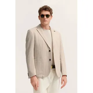 bugatti Sakko "Stretch-Funktion" mit einem Streifen-Design, 30, beige