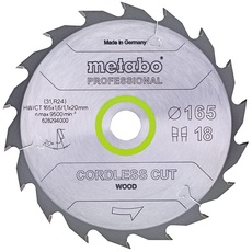 Bild "cordless cut wood - professional", 165x1,6/1,1x20 Z18 WZ 20°