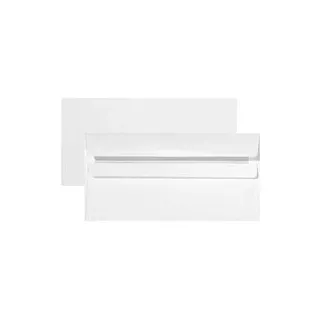 dundee Briefumschläge DIN lang ohne Fenster weiß selbstklebend 25 St.