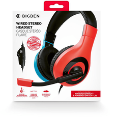 Bild von Stereo-Gaming-Headset V1 blau/rot