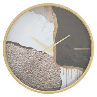Wanduhr Art Mix malerischer Multicolor-Effekt