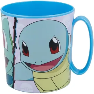 ALMACENESADAN, 5074 Becher mikrowellengeeignet, Fassungsvermögen 390 ml, wiederverwendbares Produkt (Pokemon)