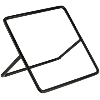 APS SQUARE, Metall, schwarz, 12 x 12 cm, Höhe 7 cm mit Antirutschbeschichtung,