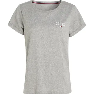 Tommy Hilfiger Uw0uw04525 Kurzarm-T-Shirt Light Grey Heather M