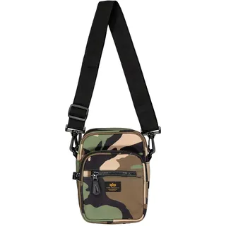 Alpha Industries Umhängetasche »Label Messenger Bag S«, bunt