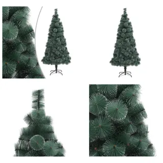 vidaXL Künstlicher Weihnachtsbaum mit Ständer Grün 210cm PET - Künstlicher Weihnachtsbaum - Künstliche Weihnachtsbäume - Weihnachtsbaum - Weihnachtsbäume - Grün