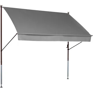 Angerer Klemmmarkise Style 150 cm grau