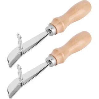 Leder-Creaser,Stahl-Kanten-Creaser,Leder-Werkzeuge,Leder-Kanten-Creaser,Einstellbare Kanten-Creaser,Leder-Arbeitswerkzeuge