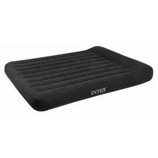 Intex - Luftbett - PillowRest Classic (blau) Luftmatratze Gästebett Reisebett Full 137xx191x23cm - Blau