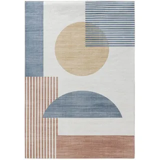 benuta Pop Teppich Mehrfarbig, Textil, Abstrakt, Rechteckig, 120x170 cm wasserabweisend, Teppiche - Böden, Teppiche