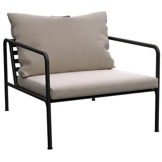 Sessel Avon Houe schwarz, Designer Henrik Pedersen, 58.4 / mit Kissen 81x81.2x99.1 cm