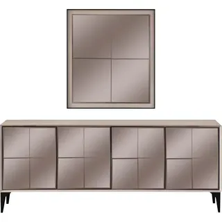 Anrichte Luxus Sideboard Schrank Kommode Holz Weiß Modern JVmoebel - Weiß