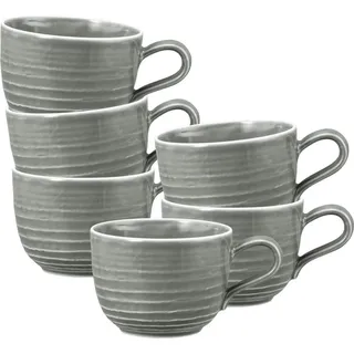 SELTMANN WEIDEN Kaffeetasse 0,26 l Grau 6 St.