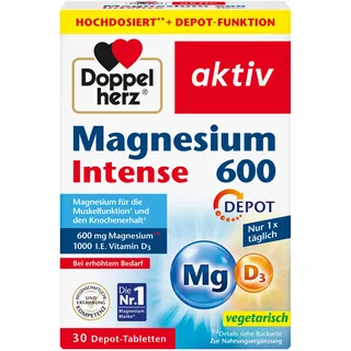Doppelherz Magnesium 600 Intense DEPOT Tabletten 30 St.