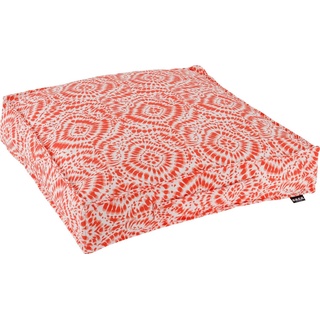 H.O.C.K. Badu Batik Steel Outdoor«, Matratzenkissen orange