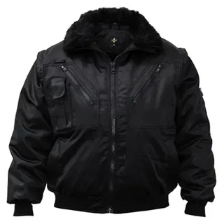 Korntex - "Oslo" Pilotenjacke 4-in-1 für Herren LT5971 (4XL) (Schwarz) - Schwarz