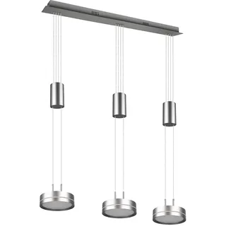Trio LED-Pendelleuchte Franklin 1.500 mm x 850 mm x 140 mm Nickel Matt