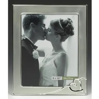 Shudehill Giftware - Hochzeits-Herz-Rahmen, 20,3 x 25,4