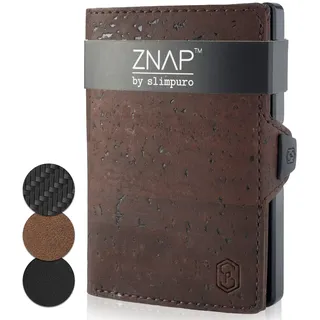 ZNAP® Slim Wallet Kreditkartenetui | Geldbörse Herren | Kartenhalter Geldbeutel Herren | Kartenetui Geldbeutel Portemonnaie mit RFID