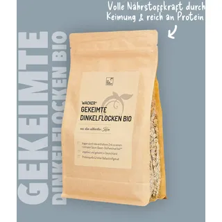 Wacker Gekeimte Dinkelflocken Bio, 500g