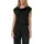 Wasserfallshirt Schwarz 44