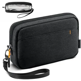 Inateck Kabeltasche Elektronik Organizer, Spritzwasserfester Reise Zubehör Tasche, Kompatibel mit Maus, USB Stick