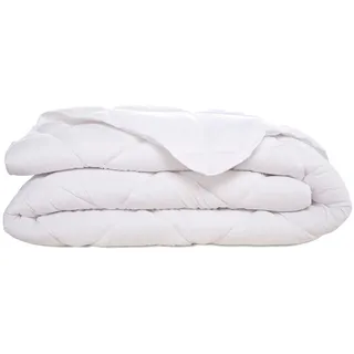 4-Jahreszeiten bettdecke kinder schlafsack 120 + 250 gr  105x200 cm (Bett 105) 100 % Mikrofaser (außen) 100 % Polyester (Füllung) Hergestellt in Europa - Weiß