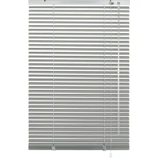 GARDINIA Aluminium-Jalousie 110 x 175 cm Silber