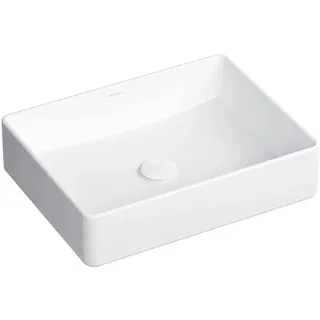 Omnires PASADENA470BP PASADENA Aufsatzwaschbecken, 47 x 36 cm, White Gloss