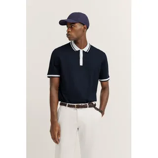 bugatti Poloshirt, mit körpernaher Passform