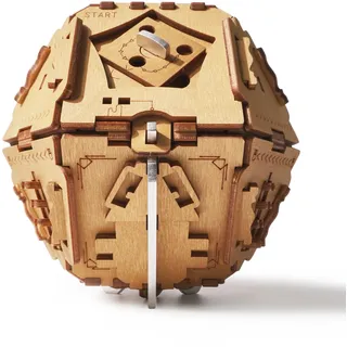 puzzle potato Stein der Weisen - Escape Room Spiel - Puzzle Box - Knobelspiel für Erwachsene - Rätsel Geschenkbox (Philosopher's Stone Metal)