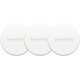 SwitchBot 3 NFC-Tag-Aufkleber, NTAG216, 30 mm, 888 Byte, Tags funktionieren hervorragend mit SwitchBot-Geräten, kompatibel mit iOS und Android und allen anderen NFC-fähigen Geräten