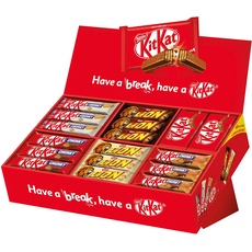 Bild KitKat Sortimentskarton Schokoriegel 68 Riegel,