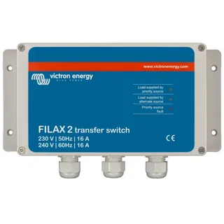 Victron Energy Transfer Schalter Filax 2 Blau