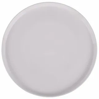 Villa d'Este Home Tivoli Delice Set 4 Servierteller aus New Bone China, weiß