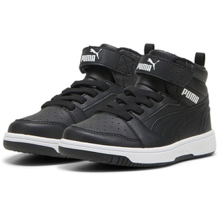 Puma Rebound V6 Mid WTR AC+ PS Sneaker, Black White, 29 EU