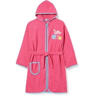 Playshoes Frottee-Bademantel Flamingo Pink